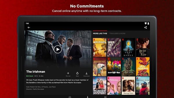 netflix app netflix app